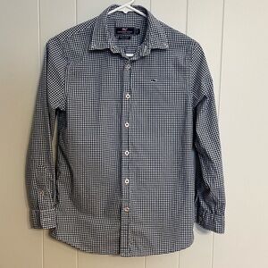 Vineyard vines, whale‎ shirt, long sleeve button-down size M 12-14